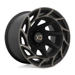 XD Series – XD860 ONSLAUGHT – Black – 20″x12″ -44mm – Summer Wheels – XD86021268644N